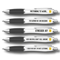 Stress Head Pen Set
